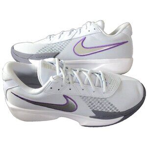 Nike Men's Air Zoom G.T. Cut Academy Basketball Shoes Grey Purple Sizes NEW